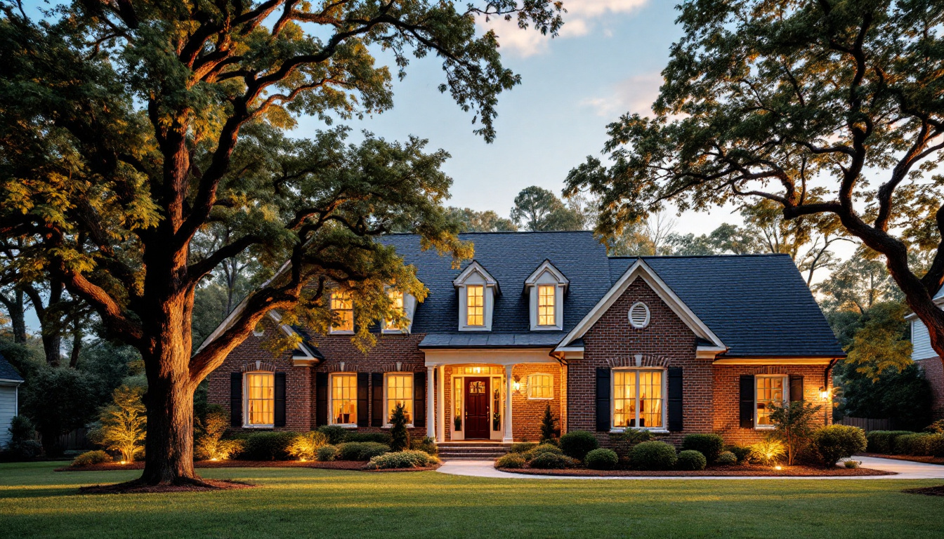 New vinyl double-hung windows on a Gwinnett County Georgia brick home exterior
